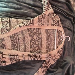 Beige Pink Republic Cardigan